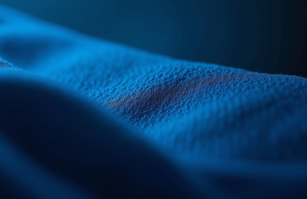 Close up of luxury pillow texture with cooling mesh